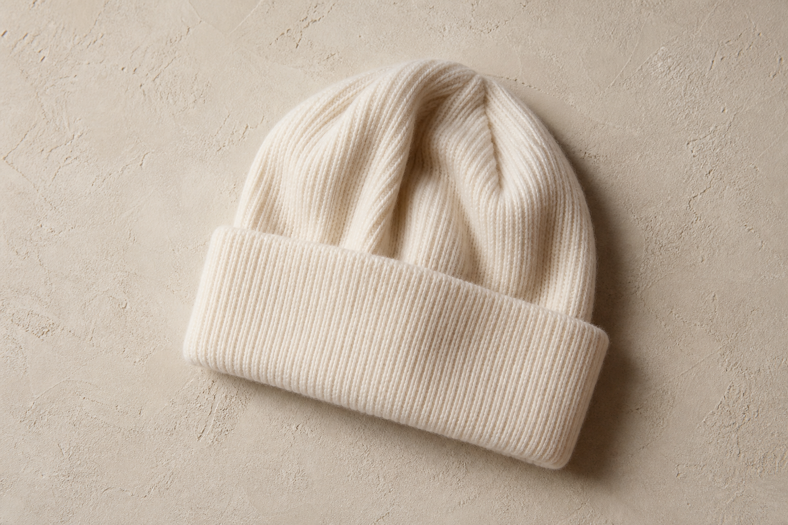 Ribbed-Knit Beanie
