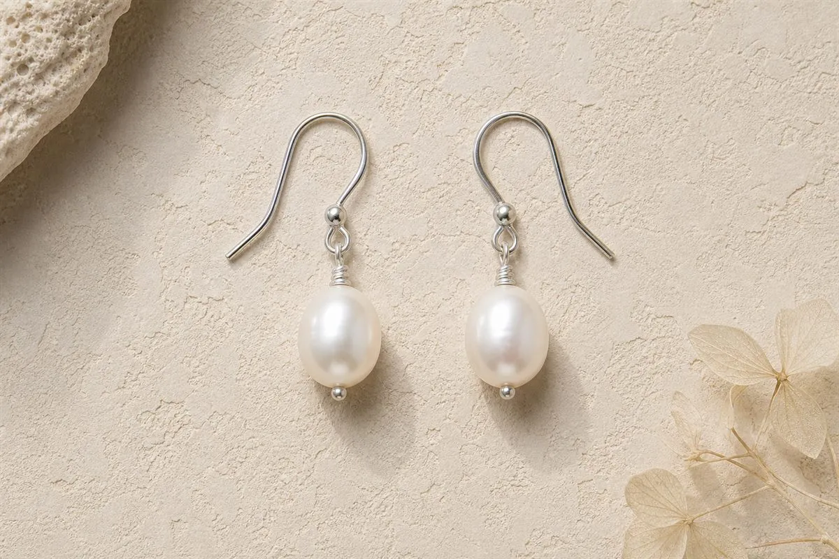 Boucles d'Oreilles Perles N°05