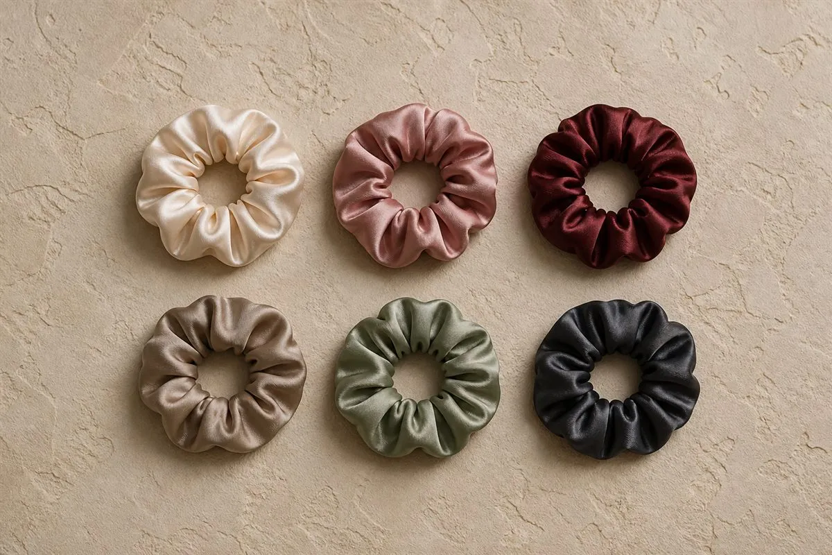 Élastiques Satin (Lot de 6) N°07