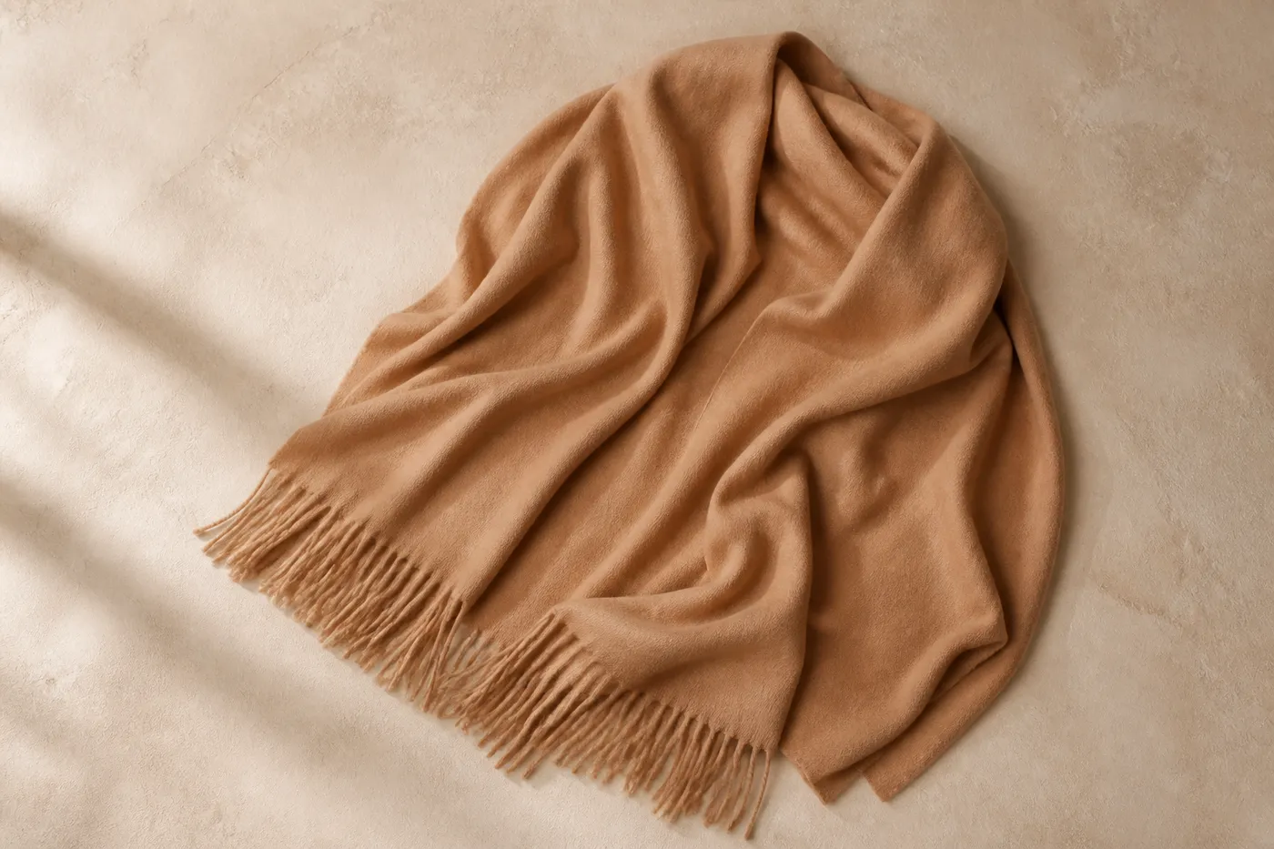 Édition Étole Oversized Franges