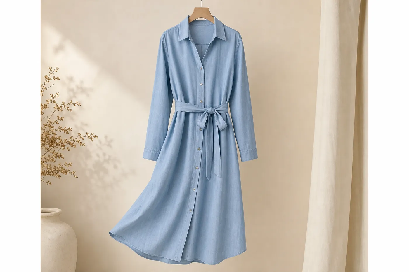 Robe Chemise en Coton